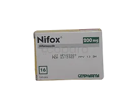 NIFOX 200MG BOITE DE 16 GELULES
