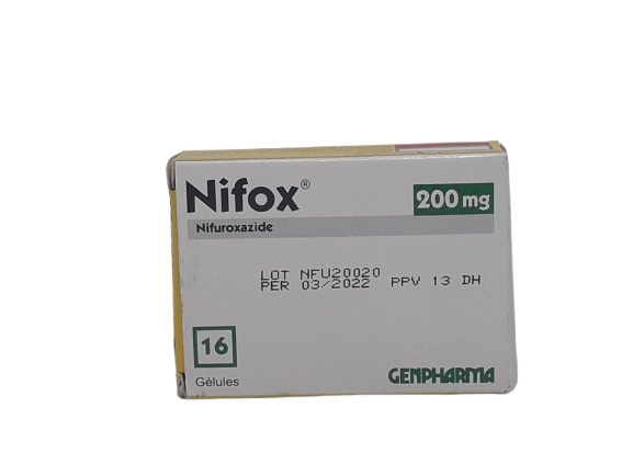 NIFOX 200MG BOITE DE 16 GELULES
