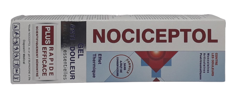 NOCICEPTOL GEL ANTI-DOULEURS AUX HUILES ESSENTIELLES EFFET THERMIQUE 120ML