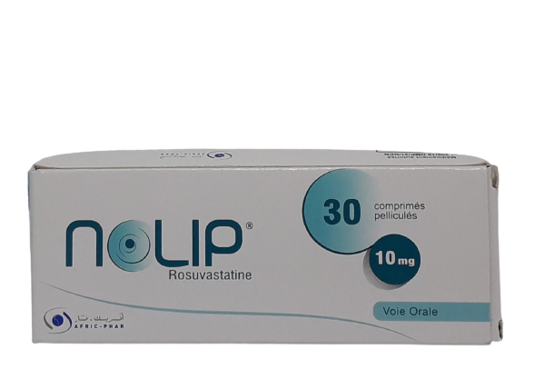 NOLIP 10MG BOITE DE 30 COMPRIMES