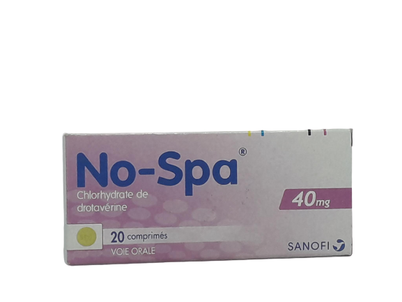 NOSPA 40MG BOITE DE 20 COMPRIMES
