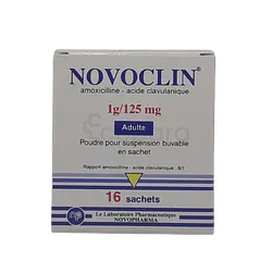 NOVOCLIN 1G BOITE DE 16 SACHETS