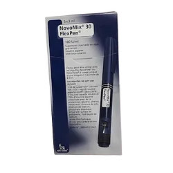 NOVOMIX 30 IN FLEXPEN BOITE DE 5 INJECTABLES REFERENCE 1100003