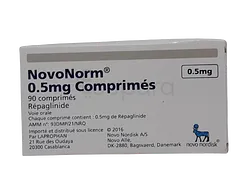 NOVONORM 0.5MG BOITE DE 90 COMPRIMES MV REFERENCE 1100008