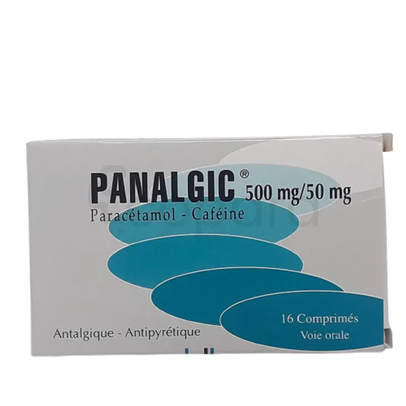 PANALGIC 500MG/50MG BOITE DE 16 COMPRIMES