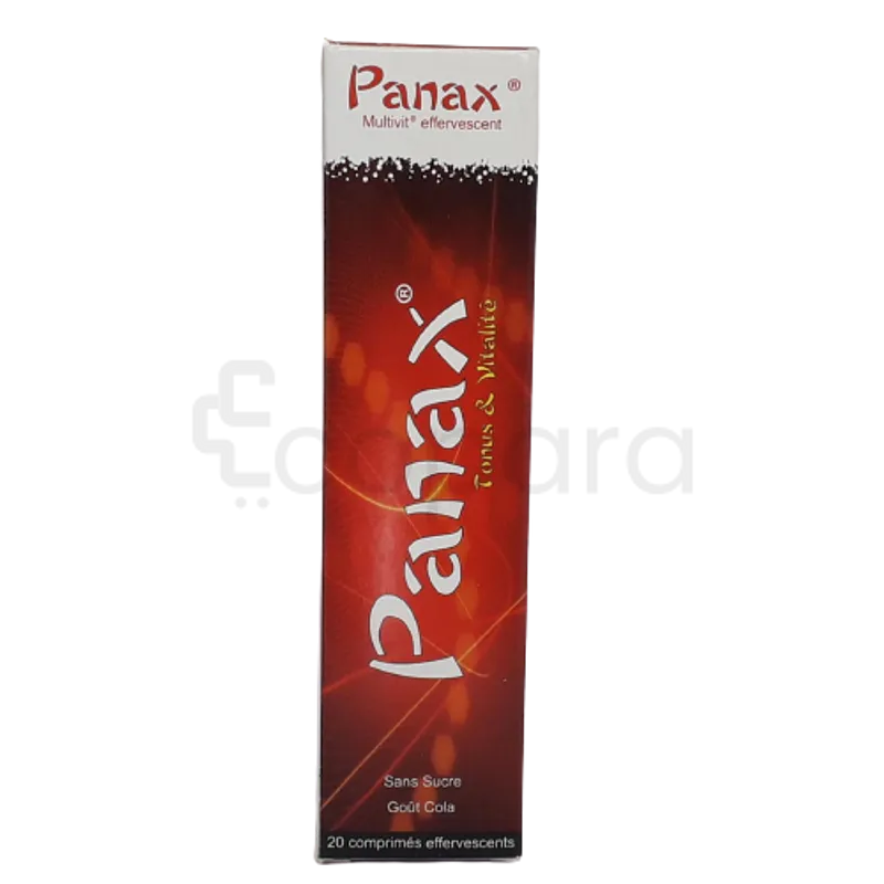 PANAX MULTIVITAMINES BOITE DE 20 COMPRIMES EFFERVESCENTS