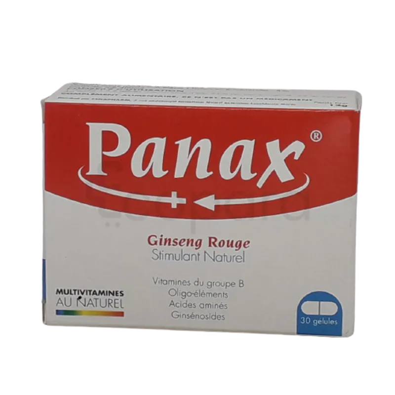 PANAX GINSENG ROUGE BOITE DE 30 GELULES