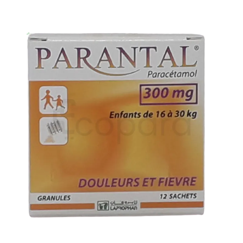 PARANTAL 300MG BOITE DE 12 SACHETS