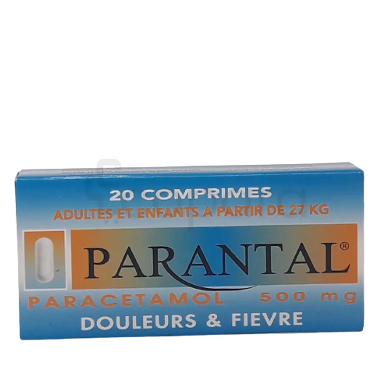 PARANTAL 500MG BOITE DE 20 COMPRIMES