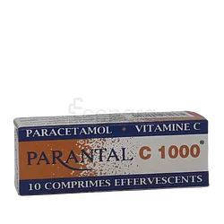 PARANTAL C1000 BOITE DE 10 COMPRIMES EFFERVESCENTS