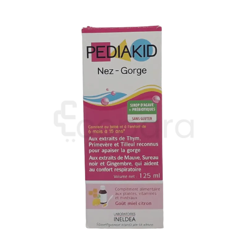 PEDIAKID NEZ GORGE SIROP 125ML