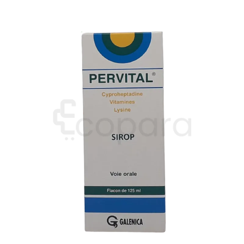 PERVITAL 125ML SIROP