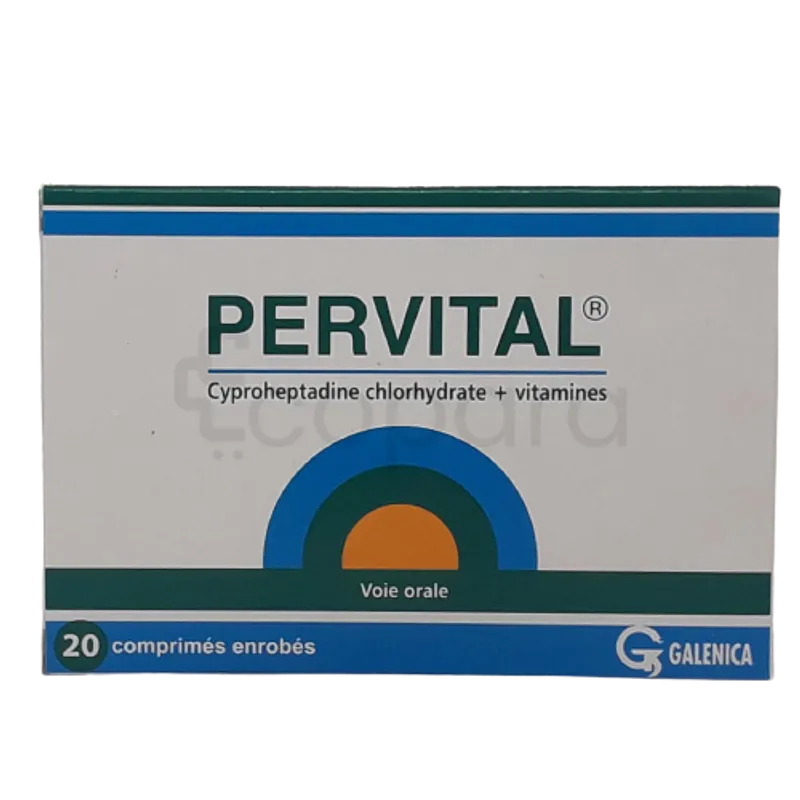 PERVITAL BOITE DE 20 COMPRIMES