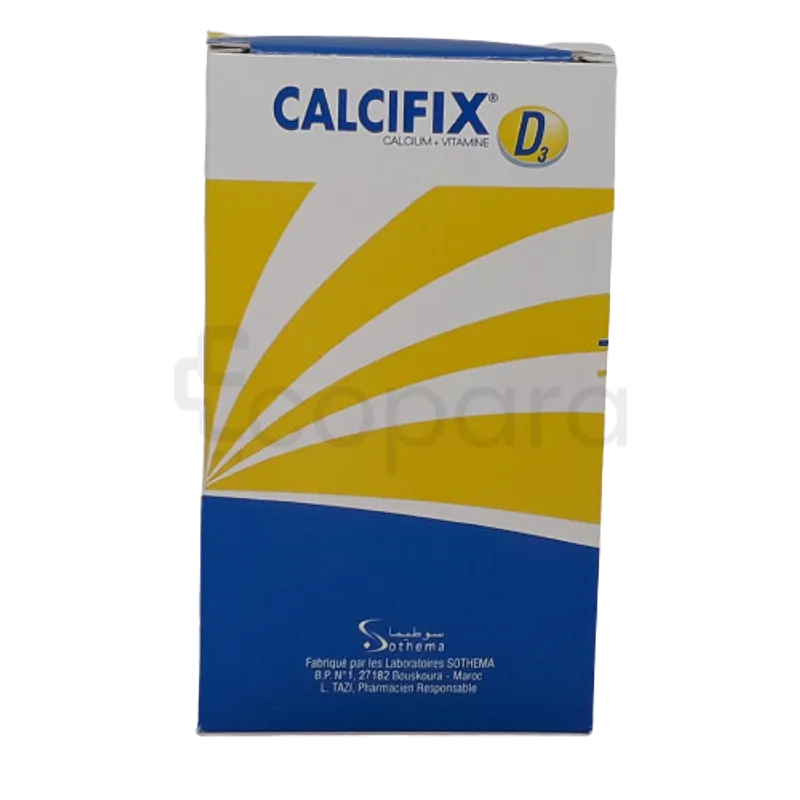 CALCIFIX D3 500MG/400UL BOITE DE 30 COMPRIMES