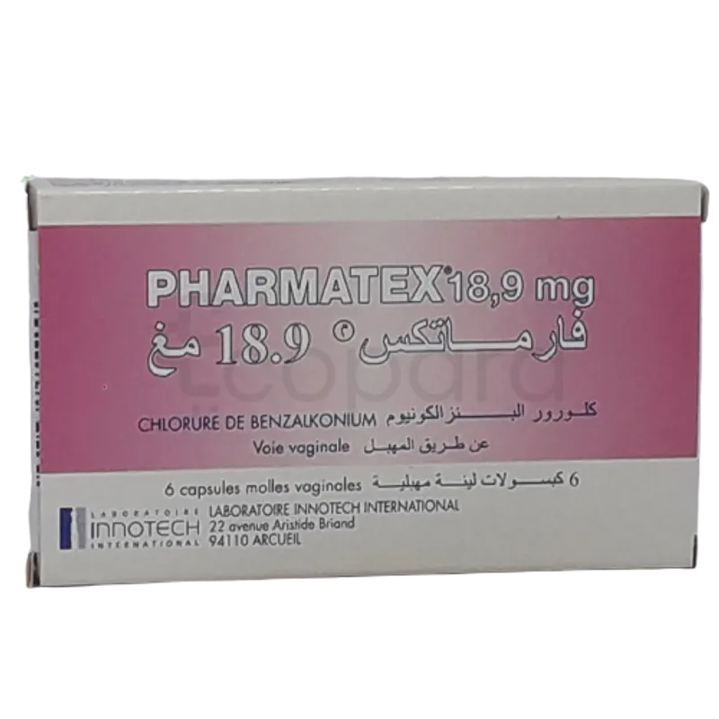 PHARMATEX 18.9MG BOITE DE 6 OVULES