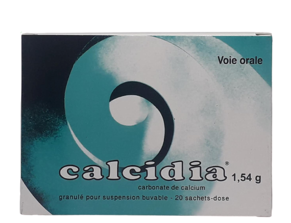 CALCIDIA 1540MG BOITE DE 20 SACHETS