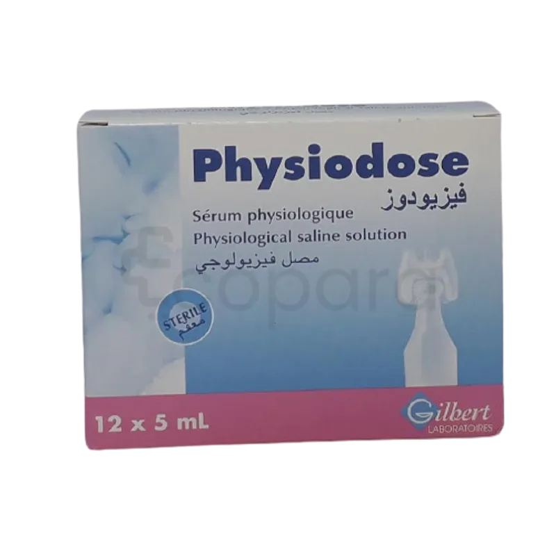 PHYSIODOSE SERUM PHYSIOLOGIQUE BOITE DE 12
