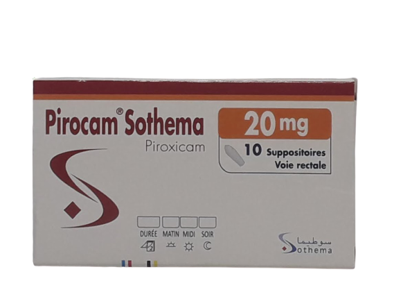 PIROCAM SOTHEMA 20MG BOITE DE 10 COMPRIMES