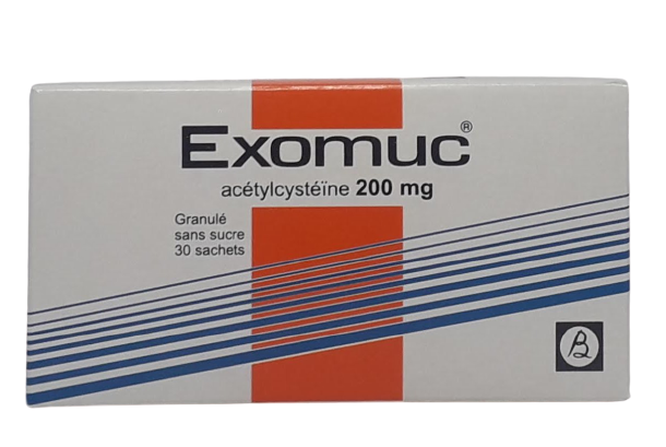 EXOMUC 200MG BOITE DE 30 SACHETS