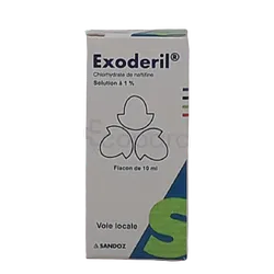 EXODERIL 1% 10ML USAGE EXTERNE
