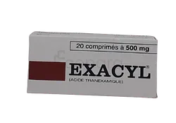 EXACYL 500MG BOITE DE 20 COMPRIMES