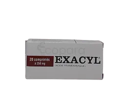 EXACYL 250MG BOITE DE 20 COMPRIMES