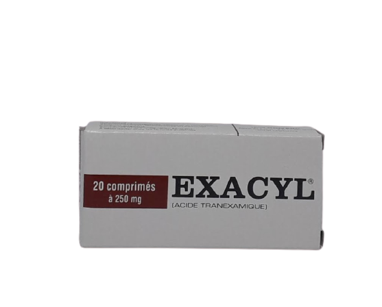 EXACYL 250MG BOITE DE 20 COMPRIMES