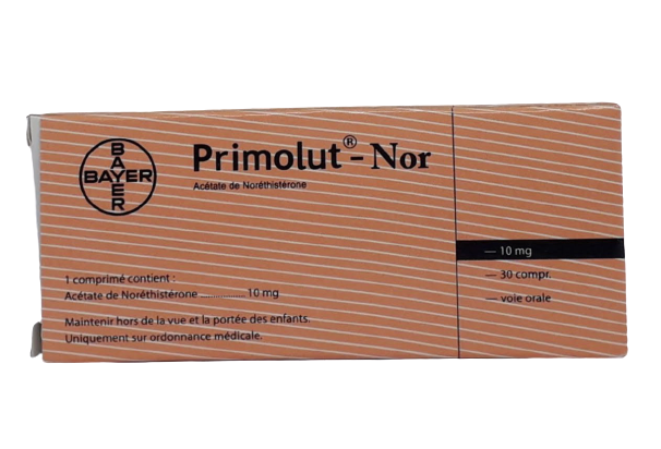 PRIMOLUT NOR 10MG BOITE DE 30 PILULES