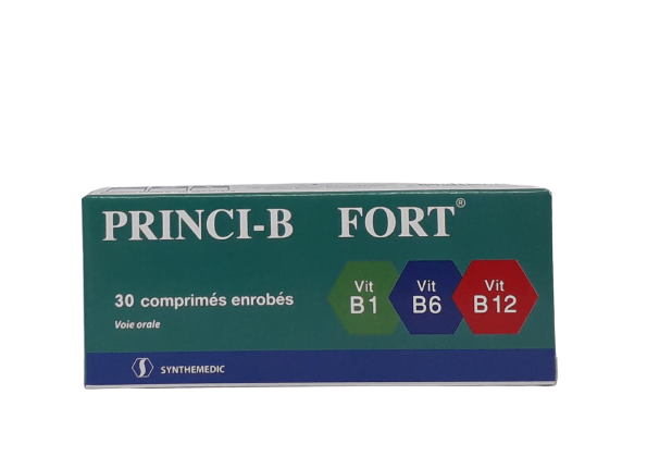 PRINCIB FORT 50/250MG/MG BOITE DE 30 COMPRIMES