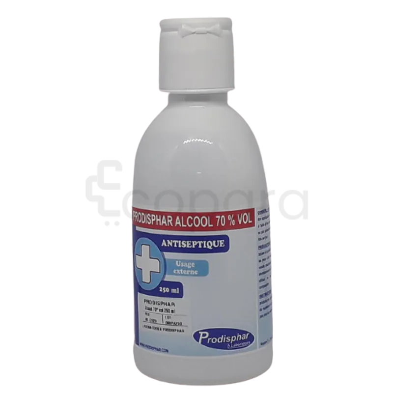 PRODISPHAR ALCOOL 70° ANTISEPTIQUE 250ML