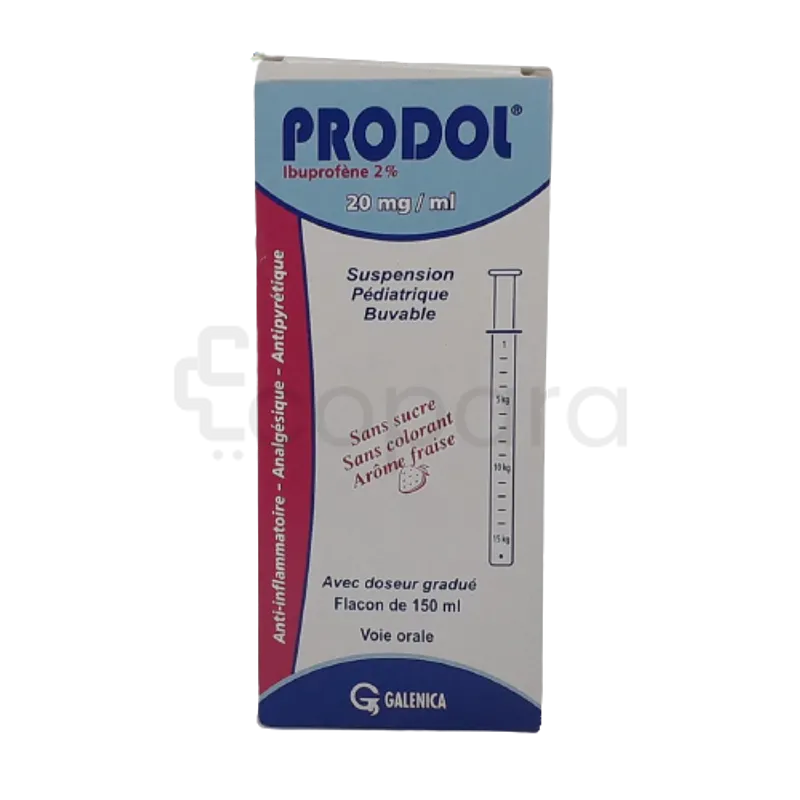 PRODOL 20MG/ML 150ML SIROP