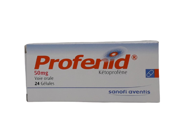 PROFENID 50MG BOITE DE 24 GELULES