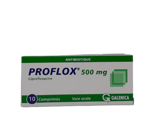 PROFLOX 500MG BOITE DE 10 COMPRIMES