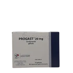 PROGAST 20MG BOITE DE 14 GELULES
