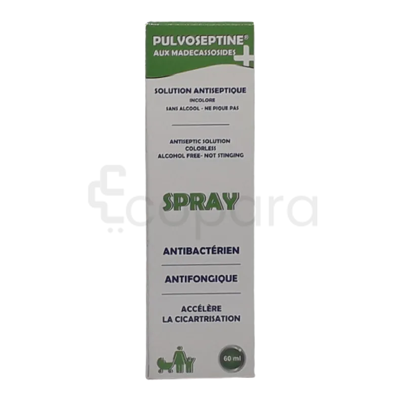 PULVOSEPTINE SPRAY ANTIBACTERIEN ANTIFONGIQUE 60ML