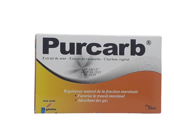 PURCARB BOITE DE 15 GELULES