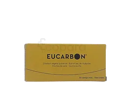 EUCARBON BOITE DE 30 COMPRIMES PETIT MODELE