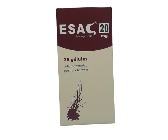 ESAC 20MG BOITE DE 28 GELULES