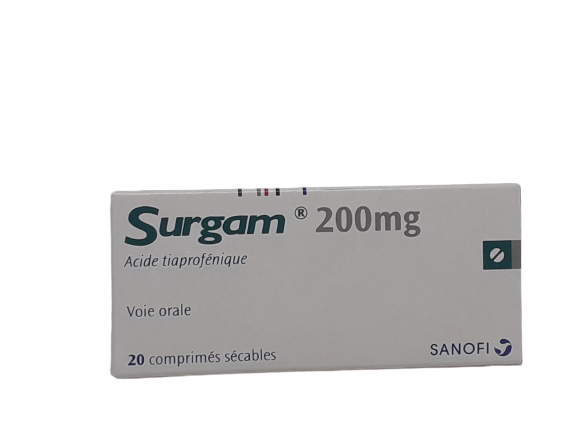 SURGAM 200MG BOITE DE 20 COMPRIMES