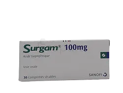 SURGAM 100MG BOITE DE 30 COMPRIMES
