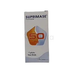 SUPRIMASE 50MG BOITE DE 7 GELULES