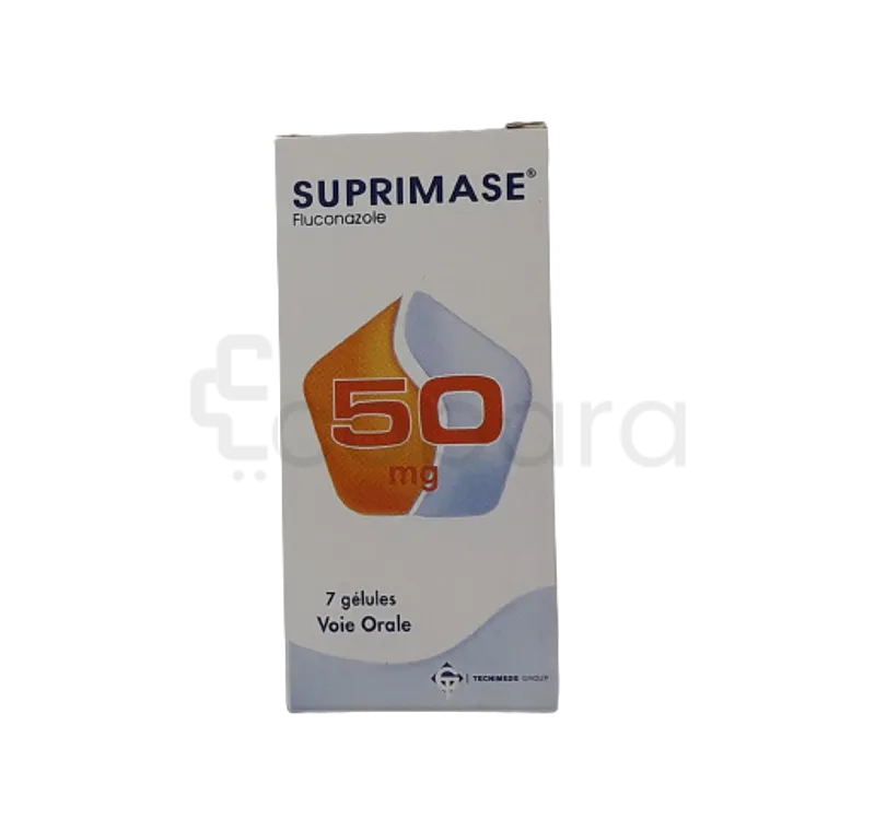 SUPRIMASE 50MG BOITE DE 7 GELULES
