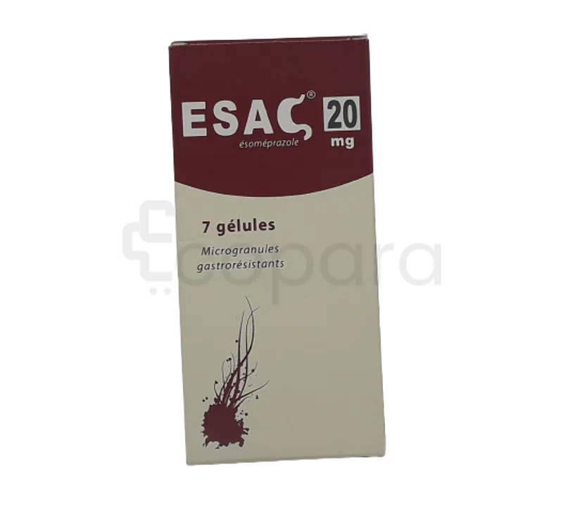 ESAC 20MG BOITE DE 7 GELULES