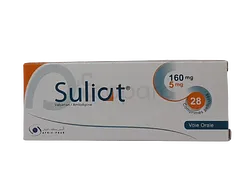 SULIAT HCT 160MG/5MG/25MG BOITE DE 28 COMPRIMES