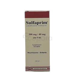 SULFAPRIM 200MG/40MG/5ML 100ML SIROP