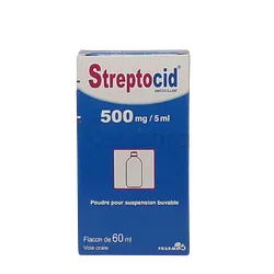 STREPTOCID 500MG/5ML 60ML SIROP