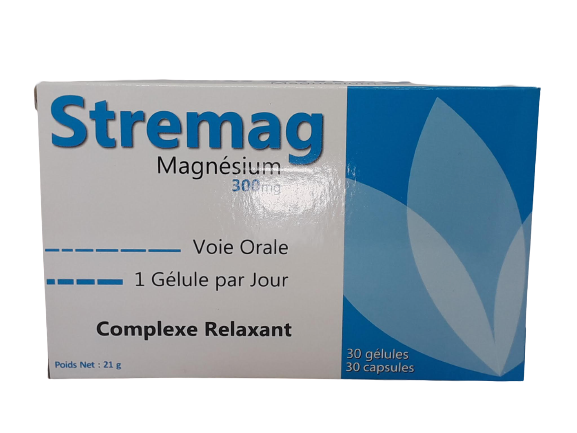 STREMAG 300MG BOITE DE 30 GELULES