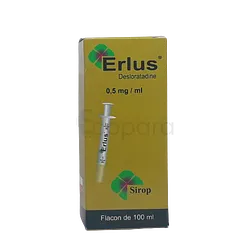 ERLUS 0.5MG 100ML SIROP