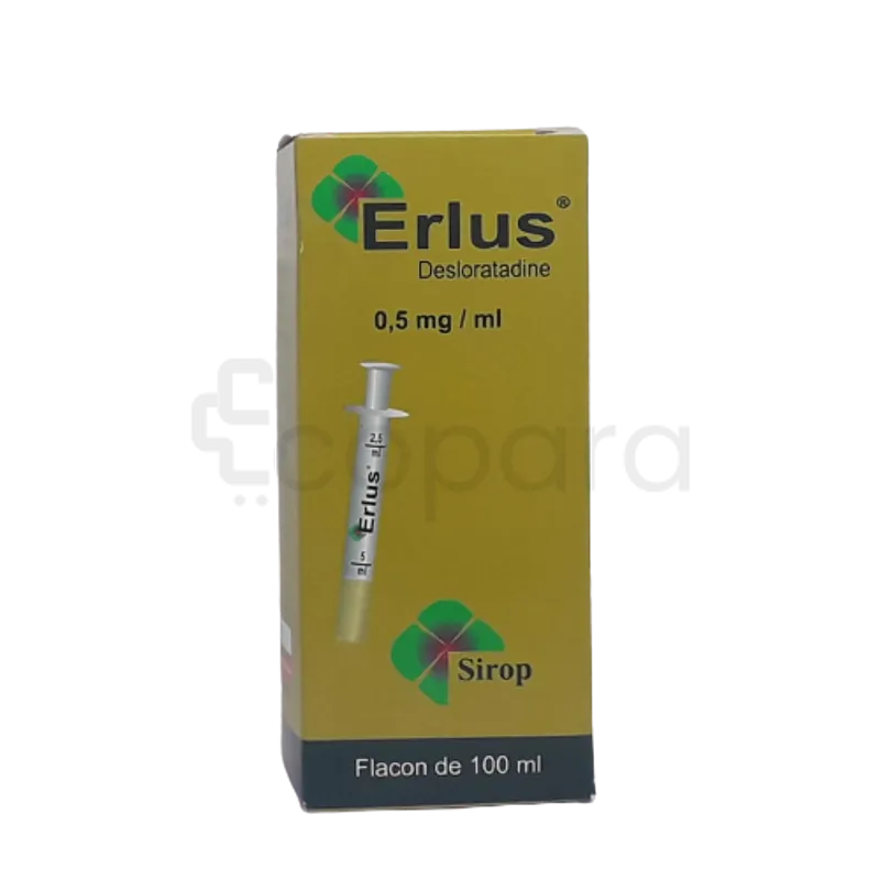 ERLUS 0.5MG 100ML SIROP
