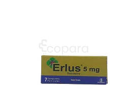 ERLUS 5MG BOITE DE 7 COMPRIMES